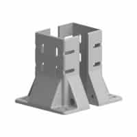 Pies para estructuras de aluminio Alusic
