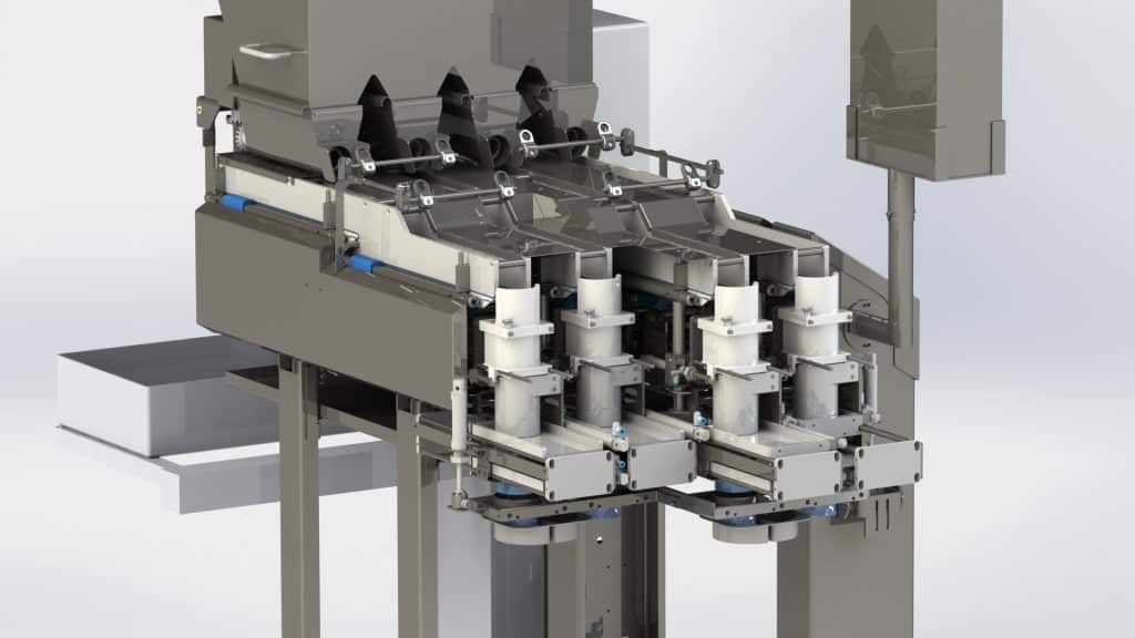 Pesadora lineal LMB OSG FOODS detalle