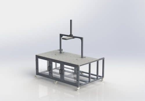 Bancada estructura de aluminio Operber