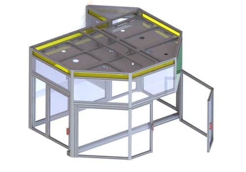 Carenado de estructura de aluminio Operber OSG