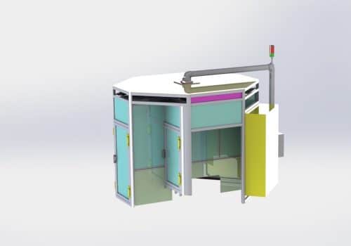 Carenado con estructura de aluminio Operber OSG Group